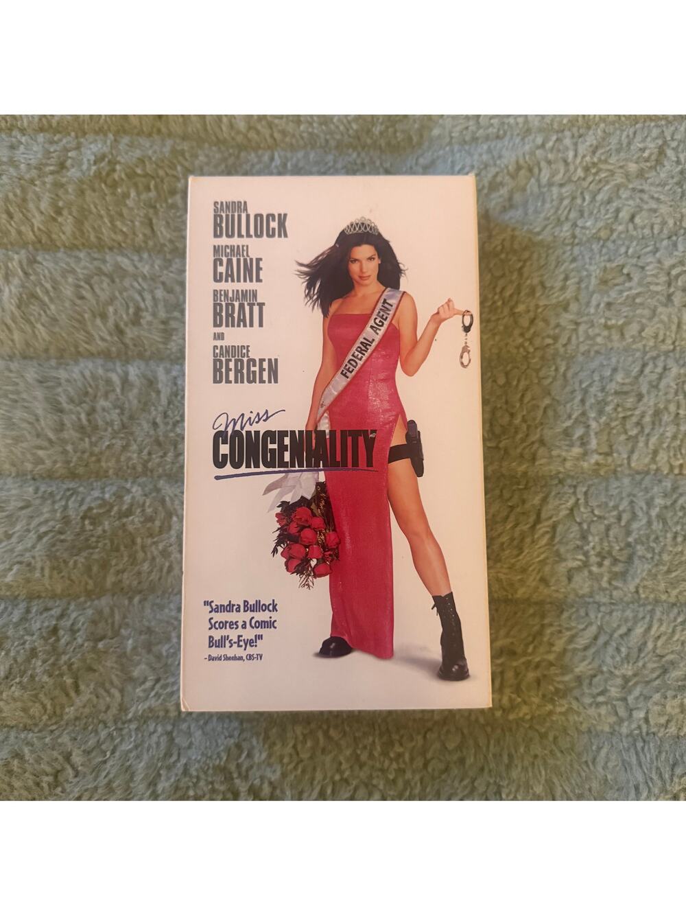 Miss Congeniality VHS (2000) Sandra Bullock Classic 90s Comedy